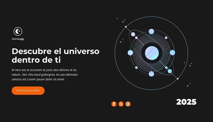 Guiados por las estrellas Página de destino