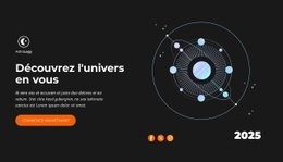 Guidé Par Les Étoiles Maquette De Site Web