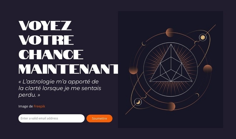 La sagesse céleste vous attend Modèle d'une page