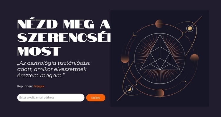 Mennyei bölcsesség vár rád HTML Sablon
