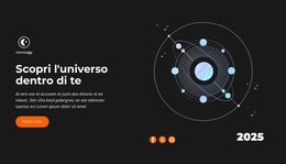 Guidati Dalle Stelle Modello Di Sito Web