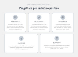 Design, Prototipo, Produzione - Modello Di Sito Web Reattivo