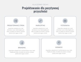 Projekt, Prototyp, Produkcja - Szablon Makiety Strony Internetowej