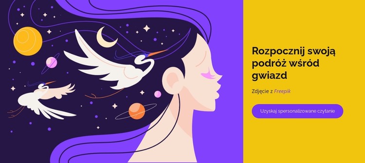 Odkryj swój wykres urodzeniowy Szablon CSS