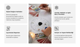 Günlük Yaşam İçin Astroloji Temiz Ve Minimal Şablon