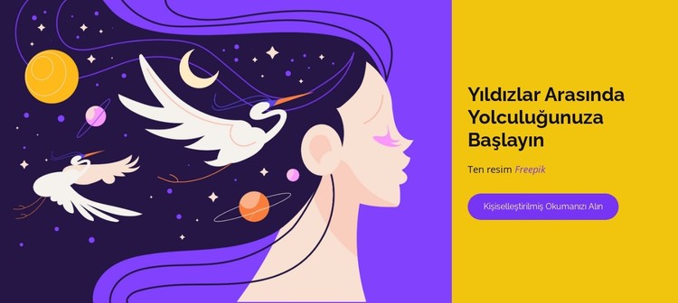 Doğum Haritanızı Keşfedin CSS Şablonu