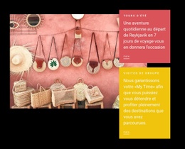 Voyage D'Été D'Aventure – Page De Destination