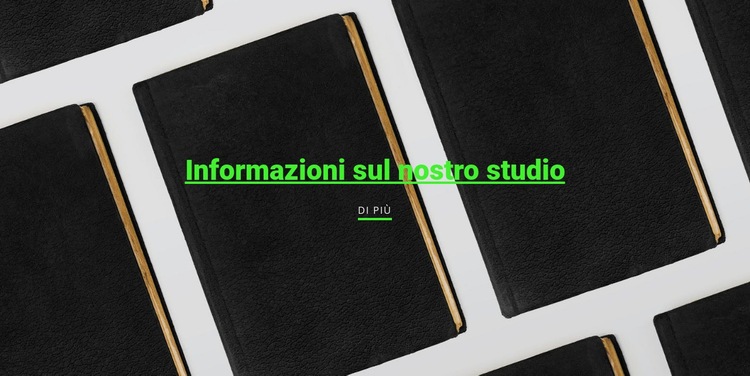 Sulla nostra tipografia Modello HTML