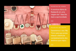 Viagem De Aventura No Verão