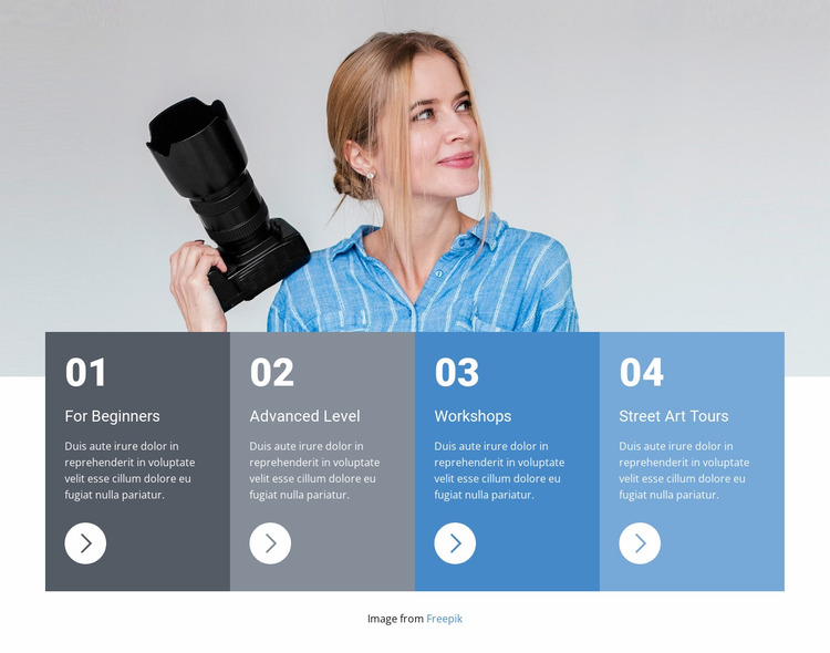 Verdien meer met fotografie Website mockup