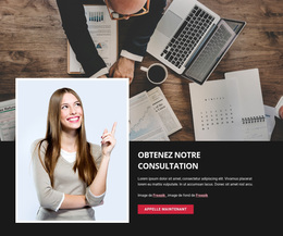 Superbe Thème WordPress Pour Consultation Professionnelle En Entreprise