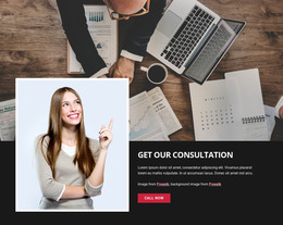 Business Professional Consultation - Create HTML Page Online