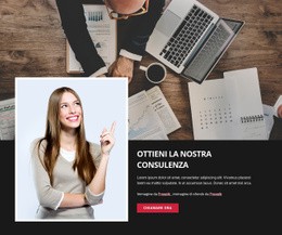 Consulenza Professionale Aziendale - Bellissimo Modello Di Sito Web