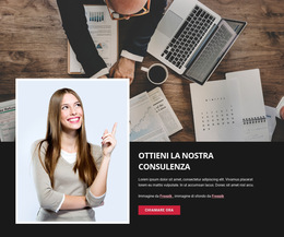 Consulenza Professionale Aziendale - Modello Di Sito Web Semplice