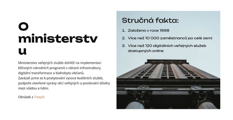 Výroční zpráva o rozpočtu Šablona HTML