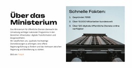 Jährlicher Haushaltsbericht Landing Page