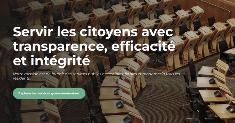 Publications officielles Modèle CSS