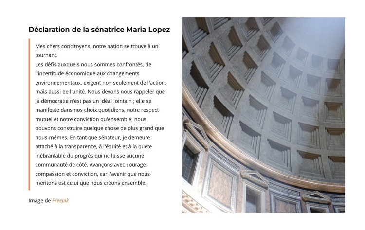 Servir les citoyens avec transparence Modèle HTML