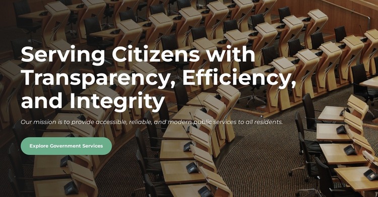 Official Publications HTML Template