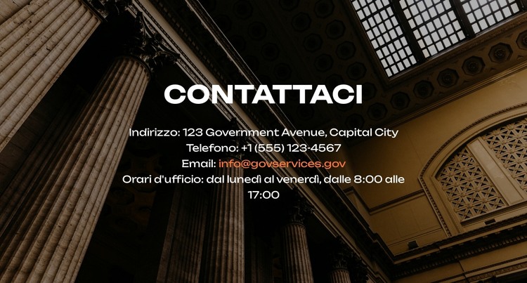 Strategia nazionale di sviluppo Modello HTML