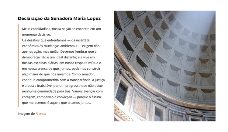 Servindo os cidadãos com transparência Template CSS