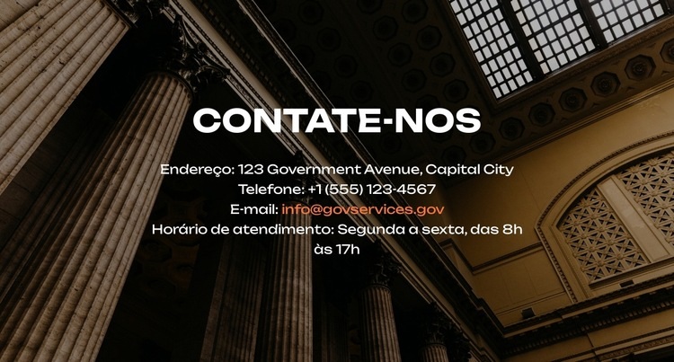Estratégia Nacional de Desenvolvimento Landing Page