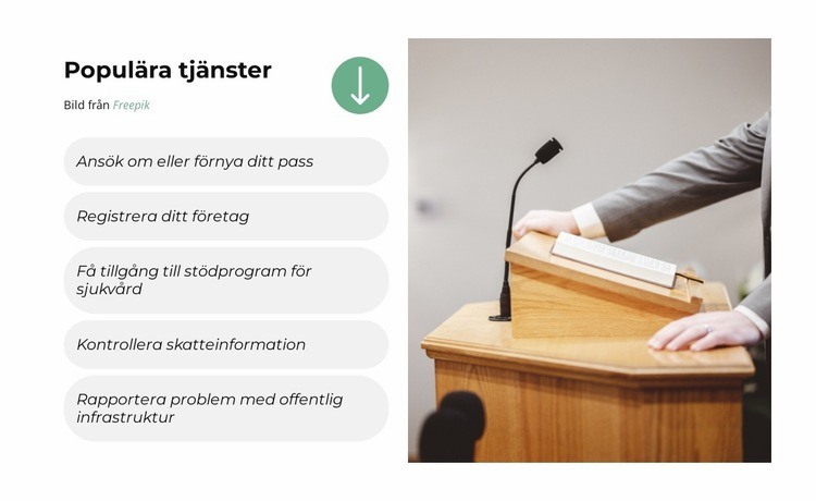 Riktlinjer för offentlig upphandling Mall