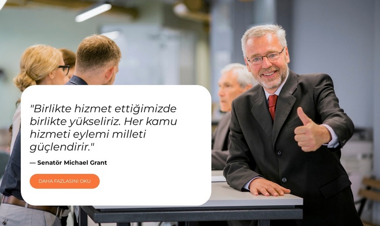 Kamu Hizmetleri Bakanlığı Web Sitesi Şablonu