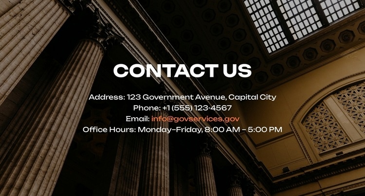 National Development Strategy Web Page Design