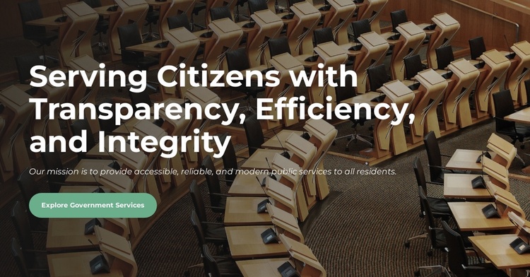 Official Publications Website Template