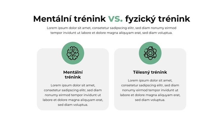 Porovnávací plán Šablona