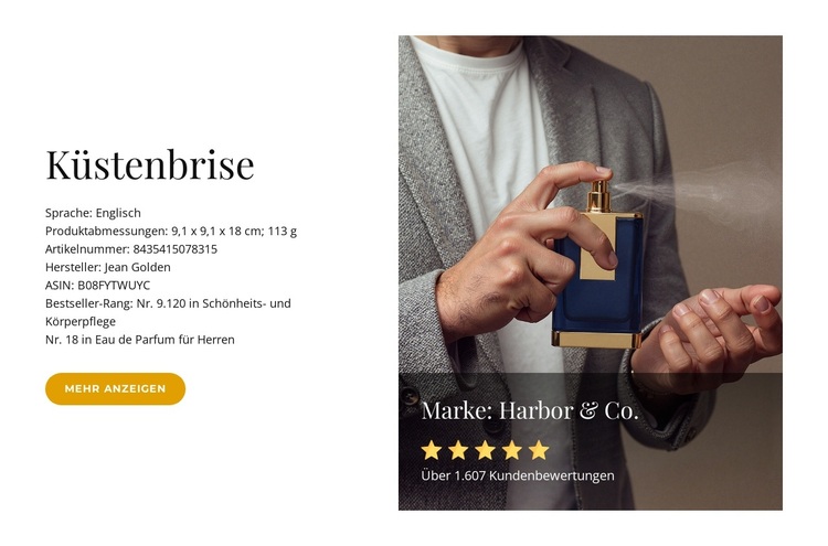 Frische Meeresintensität WordPress-Theme