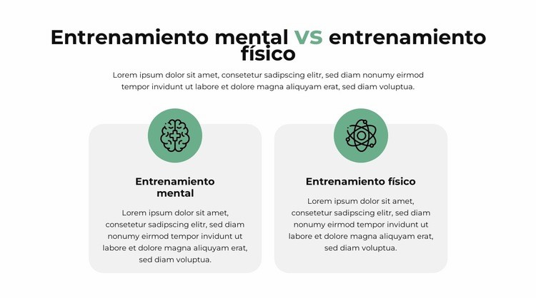 Plan de comparación Diseño de páginas web