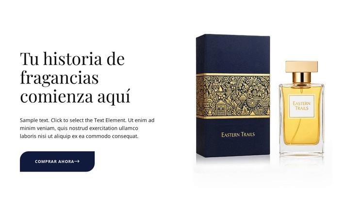 Confianza en la botella Plantilla HTML