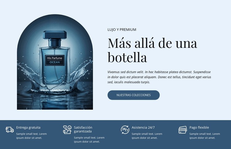 Esencia del hombre moderno Plantilla HTML