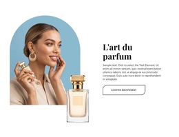 L'Art Du Parfum Thème WordPress