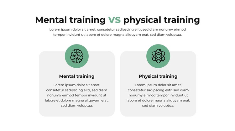 Comparison plan HTML5 Template