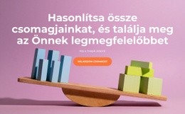 Hasonlítsa Össze A Csomagjainkat