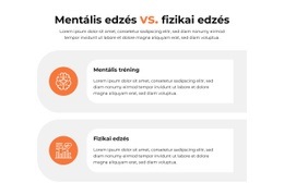 Összehasonlító Szakasz Sablon