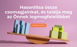 Hasonlítsa Össze A Csomagjainkat