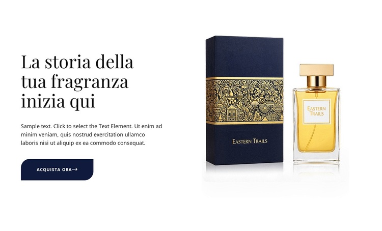 Fiducia nella bottiglia Tema WordPress