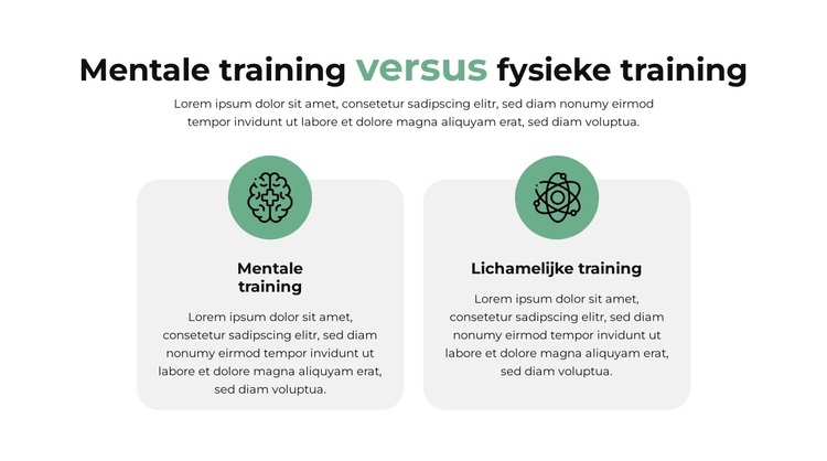 Vergelijkingsplan WordPress-thema