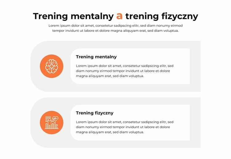 Sekcja porównawcza Szablon