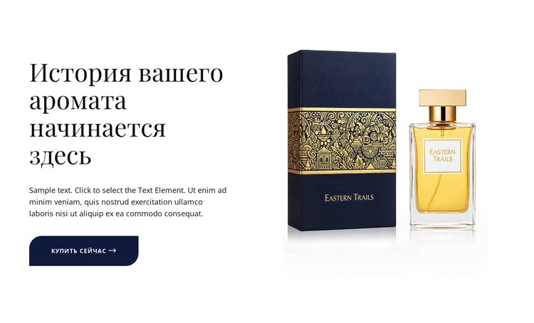 Уверенность в бутылке Шаблон веб-сайта