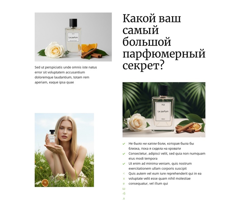 Скрытые секреты ароматов WordPress тема