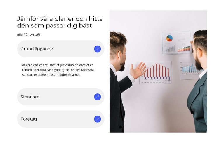 Visa endast skillnader HTML-mall