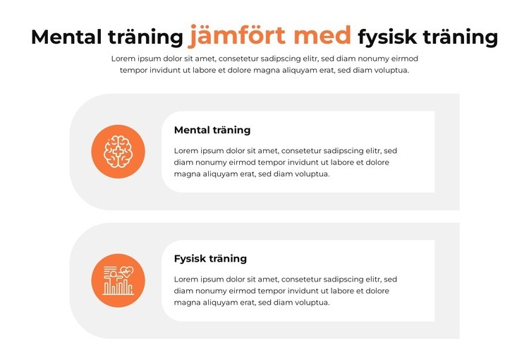 Jämförelseavsnitt Mall