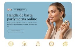 De Bästa Parfymerna Online Webbplats Mall