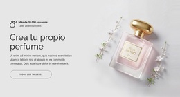 Crea Tu Propio Perfume Tema De WordPress