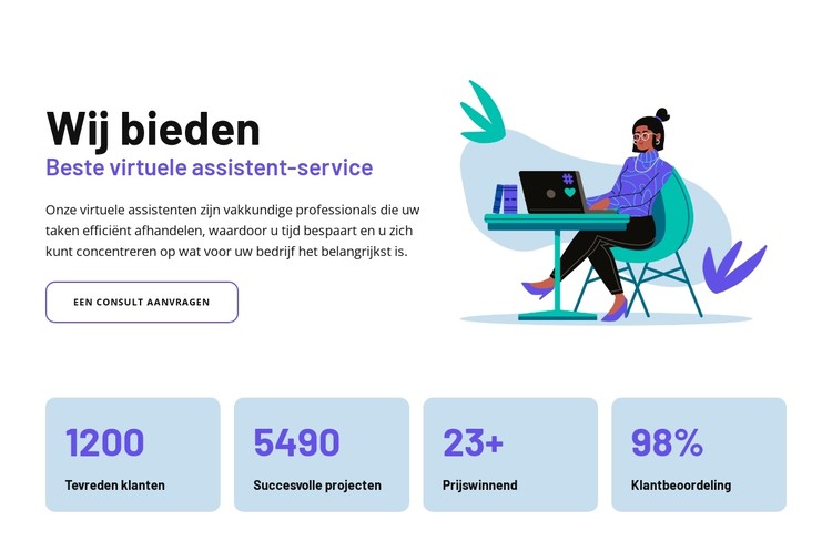 Ondersteuning voor slimme assistenten CSS-sjabloon